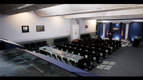 在环境创建的white House Press Room 虚幻引擎商城