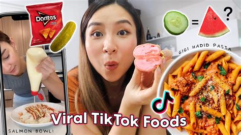 Testing Viral Tiktok Foods 🍦 Part 3 Youtube