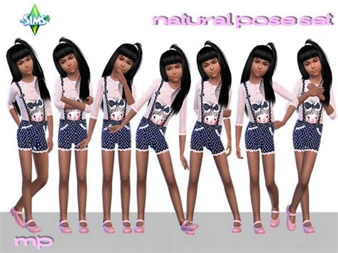 The Sims Resource Natural Poses Set By Martyp • Sims 4 Downloads