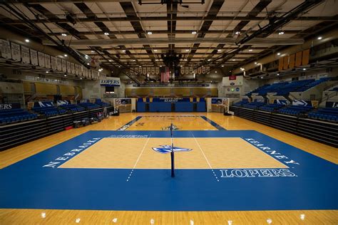 Photo Gallery Loper Volleyball Installs New Taraflex Court