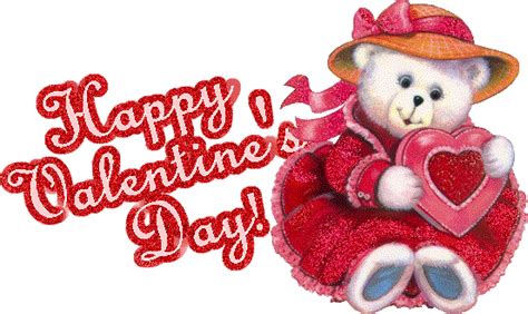 Happy Valentines Day Animated Glitter  Images