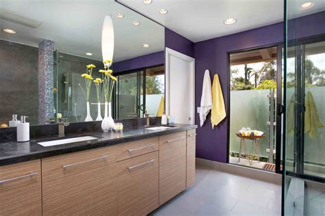 The purple color is great for the bathroom, since this shade holds a specific flexibility in terms of the style and the energy, meaning that this color can be anything that you want it to be. 23+ Purple Bathroom Designs, Decorating Ideas | Design ...