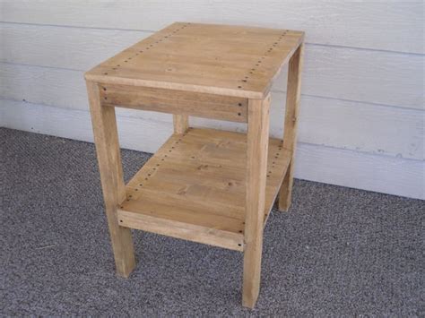 Diy Plans To Make End Table Set Indooroutdoor By Wingstoshop