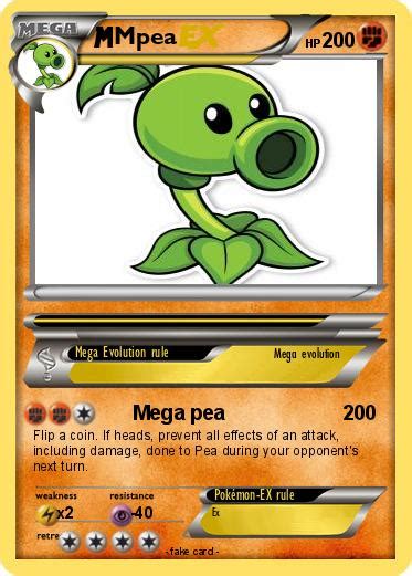 Pokémon Mpea Mega Pea My Pokemon Card