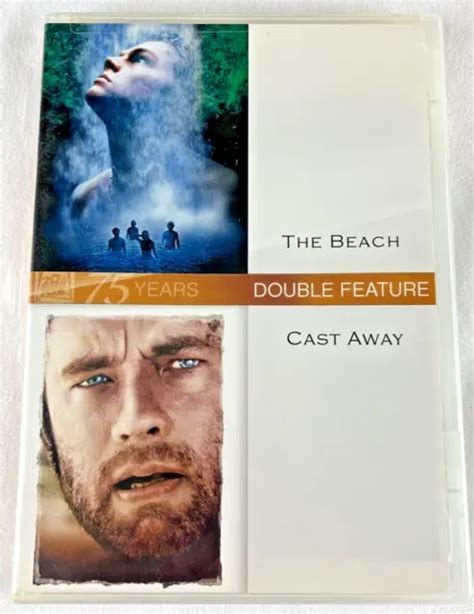 Double Feature The Beach Cast Away 2 Disc Set Dvd Free Shipping 9