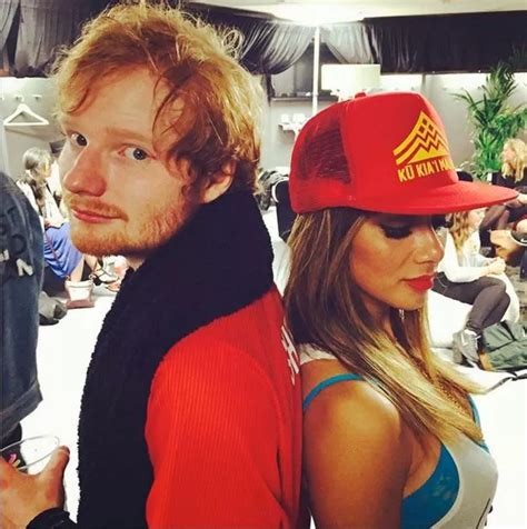 Is Nicole Scherzingers Latest Sexy Selfie For Her New Man Ed Sheeran