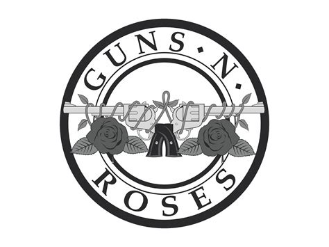 Logo Guns N Roses Vector Cdr Png Hd Gudril Logo Tempat Nya