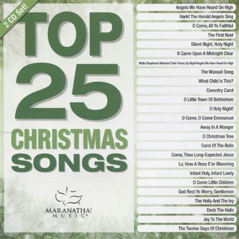 Top 25 Christmas Songs Cd Best Buy