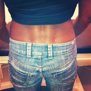 Why Not Get Your Back Dimples Sparkled Up With Skin Divers Dimple Piercing Back Dimples Dimples