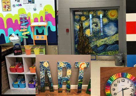 Inspiring Art Rooms Walls Can Teach The Arty Teacher Elementary Art Rooms Art Classroom
