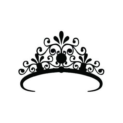 Princess Crown Clip Art Outline