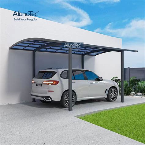 Alunotec Strong Wind Resistance Roof Outdoor Carport Shelter Sun Shade