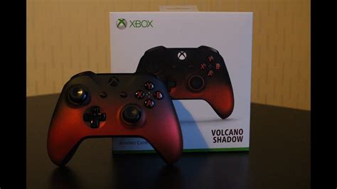 Unboxing Xbox One Volcano Shadow Wireless Controller Special Edition