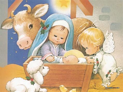 Cute Nativity Clipart Clipart Suggest