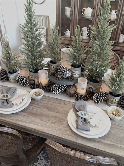 37 Best Christmas Dining Room Decorating Ideas Christmas Table