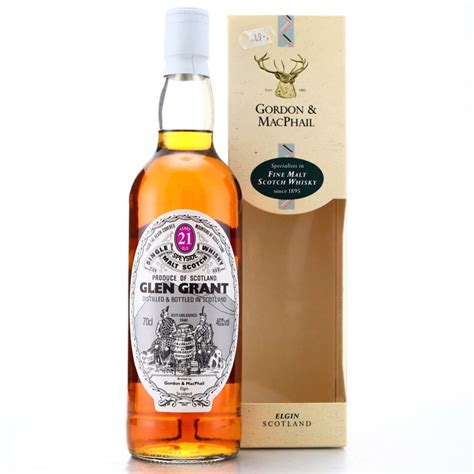 Glen Grant 21 Year Old Gordon And Macphail Whisky Auctioneer