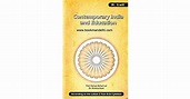 Contemporary India And Education by Raman Bihari Lal