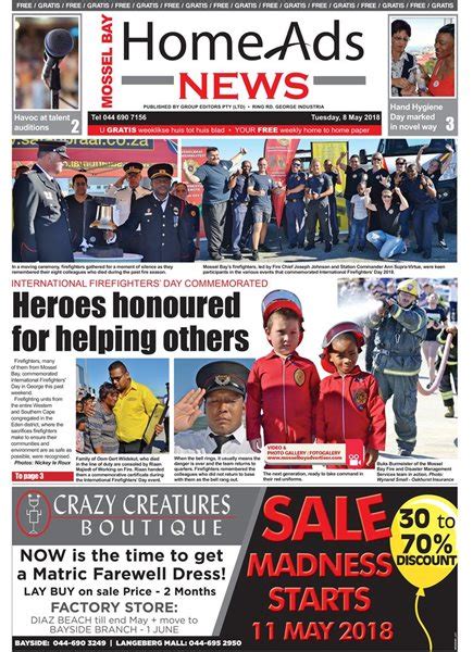 This Weeks Mossel Bay Home Ads News Mossel Bay Advertiser