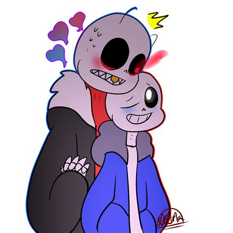 Fell Sans X Classic Sans Kustard By Verakosyuk On Deviantart