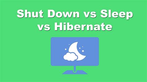Here are some solutions that will help you fix the windows 10. Shut Down, Sleep, Or Hibernate? Which Should You Use? Find ...
