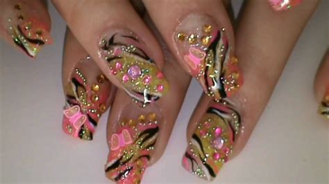 Abstract Video Nail Art Tutorial Youtube