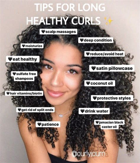 Motivation Monday 🖤 ⁣ These Tips Are The Keys To Healthy Hair 🔑🔑⁣ I