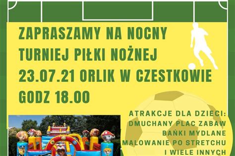 Nocny turniej piłki nożnej gramy dla Natalii z Buczku ŁaskOnline pl