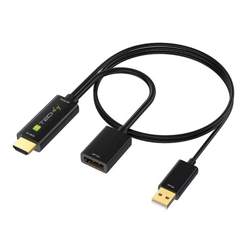 Hdmi To Displayport Converter Adapter With Usb 4k 60hz Hdmi Cables
