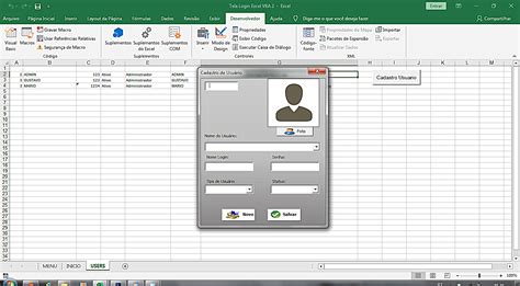 Cadastro Usu Rio Excel Vba Aprenda De Forma Simples Cadastro Usu Rio