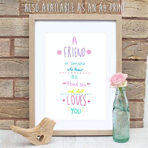 Friendship day card/handmade card for friend/friend card/friendship card making idea. Best Friend Quote Greeting Card By Ginger Pickle | notonthehighstreet.com