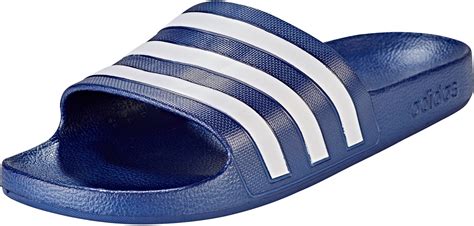 Adidas Adilette Aqua Slides Men Dark Blueftwr Whitedark Blue At