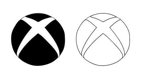 Xbox Pictures To Draw How To Draw A Xbox One Logo How To