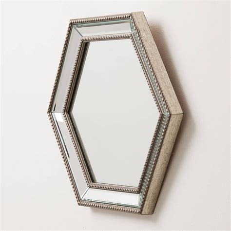 Hexagonal Bevelled Glass Mirror Glass Mirror Mirror Beveled Glass