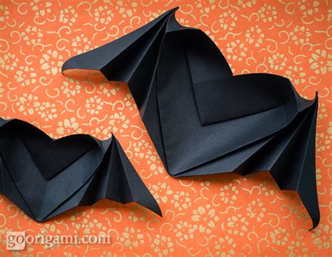 Bat Winged Heart By Riki Saito — Halloween Origami Go Origami