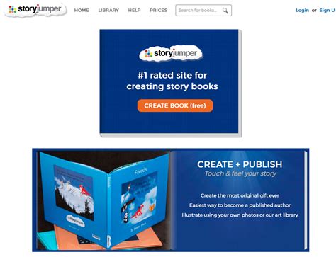 Create Share And Read Books At Storyjumper Eduk8me