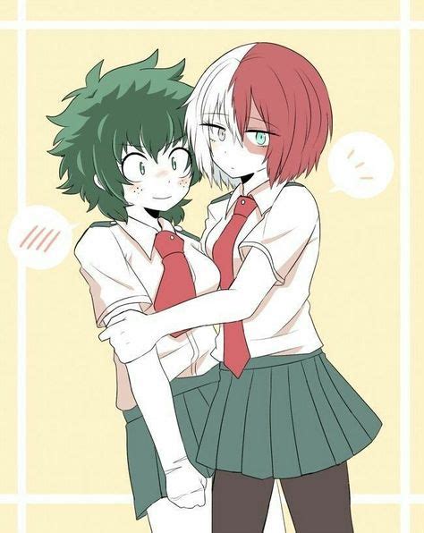 7 Fem Todoroki X Deku Ideas In 2021 Gender Bender Anime My Hero