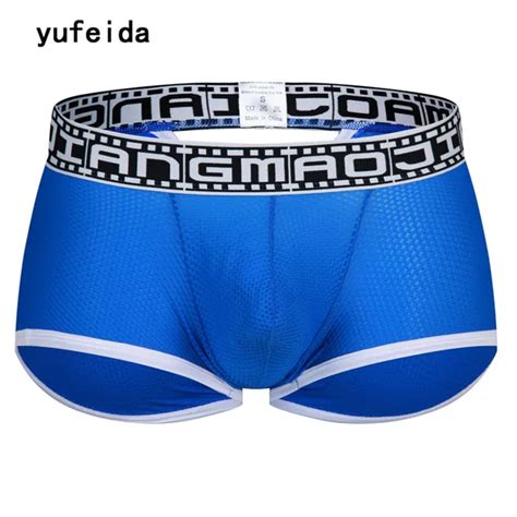 Buy Yufeida Sexy Men S Lingerie Underwear Sissy Trunks Convex Penis Sexy