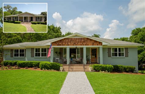 Before And After 1950s Ranch House Renovation