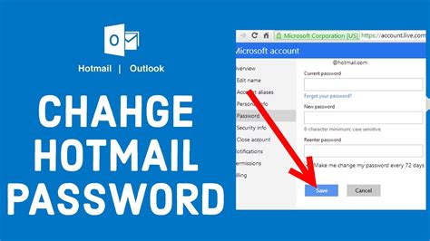 How To Change Hotmail Password