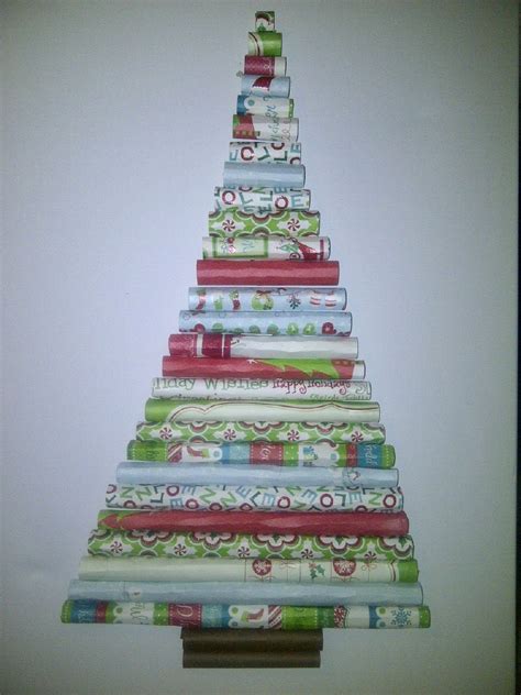 A Creative And Crafty Inspiration Rolled Paper Christmas Tree Wall Hanging