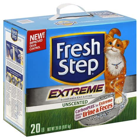 Fresh Step Fresh Step Extreme Unscented Scoop 20 Lb 907 Kg Pet