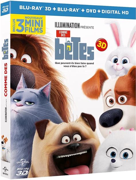 Comme Des Bêtes Combo Blu Ray 3d Blu Ray Dvd Copie Digitale Movies And Tv