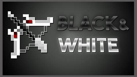 Minecraft Pvp Texture Pack Black And White Edit 1718 Youtube
