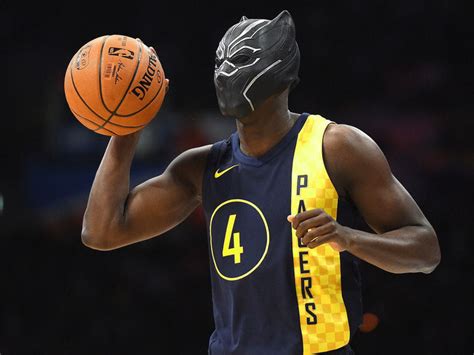 Oladipo Explains Story Behind Black Panther Mask In Slam Dunk Contest