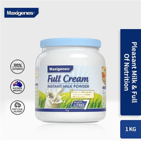 Maxigenes Full Cream Instant Nutritional Milk Powder High Calcium 1Kg