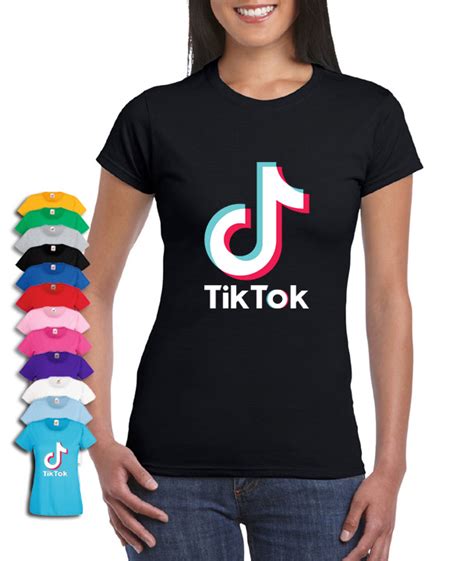 Tik Tok Womens Fit T Shirt Cheap And Cheerful Clothing