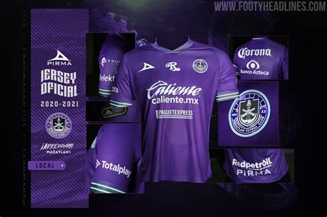 Whole New Club Mazatlán Fc 20 21 Home And Away Kits Released Footy