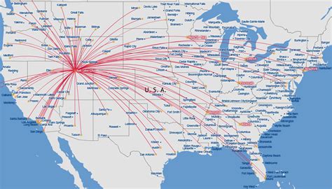Delta Airlines Route Map World Map 07
