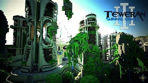 Minecraft Pe Futuristic City Map Dudejmk