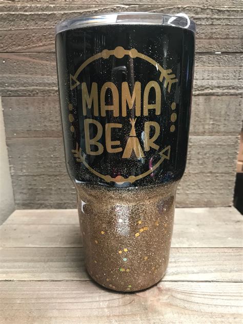 Mama Bear Tumbler Wine Glass Mama Bear Tumbler Wine Glass